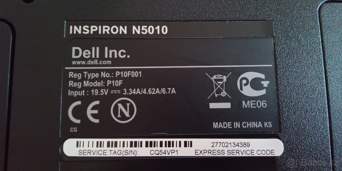 Notebook DELL Inspiron 5010 - 10