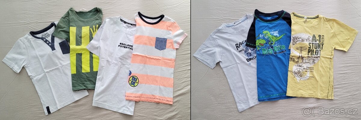 balíček oblečení vel. 128 - 10