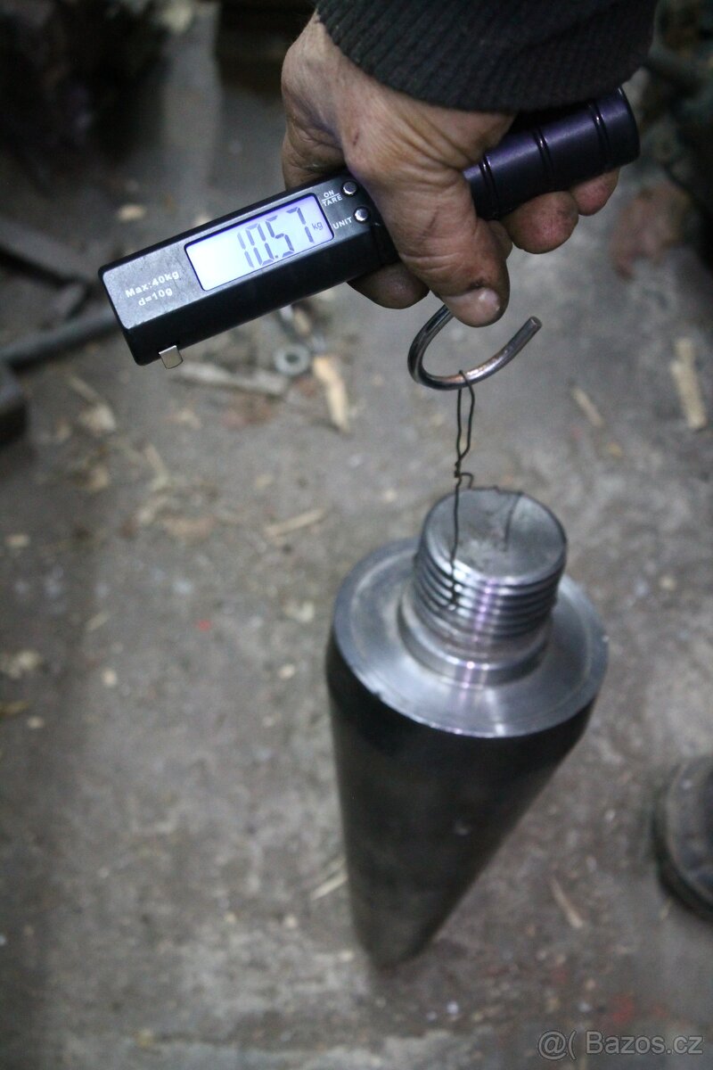 Středící hrot velký, soustruh, vyvrtávačka apod - 10