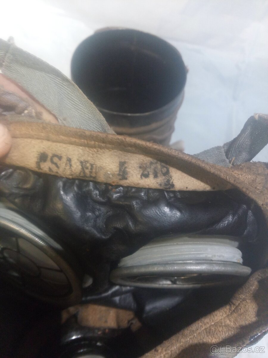 Německá plynová maska WW1 - 10