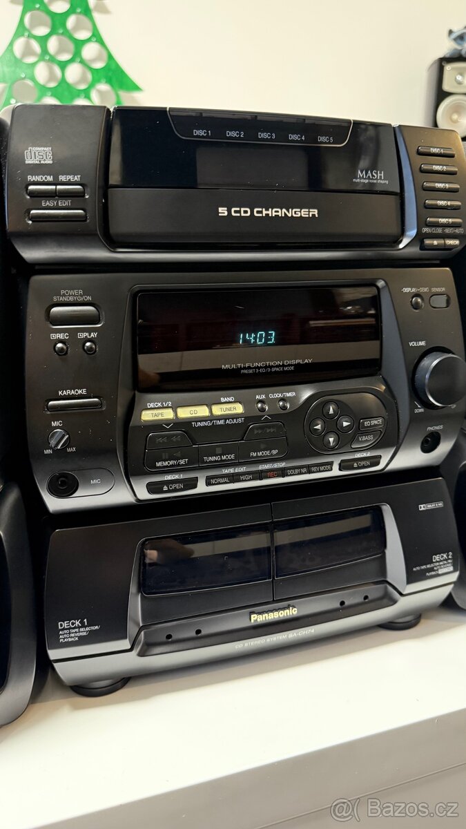 Panasonic SA-CH74 HiFi věž - 10