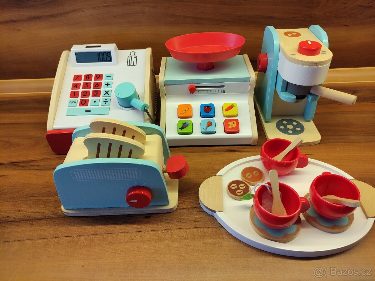 Dřevěné/plastové potraviny, nádobí, spotřebiče - 10