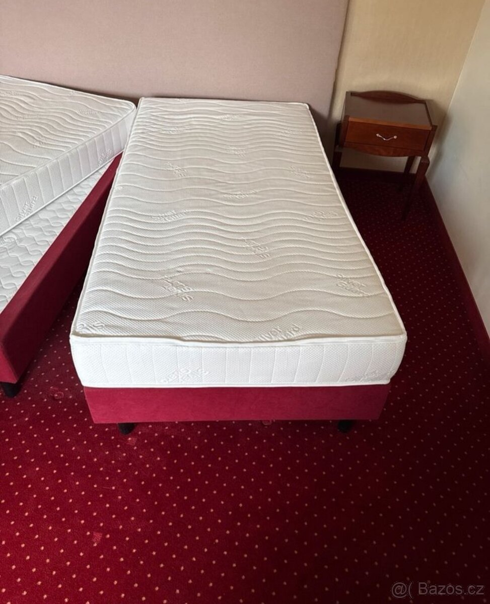 250x postele hotelové boxspring vcetne matrace - 10