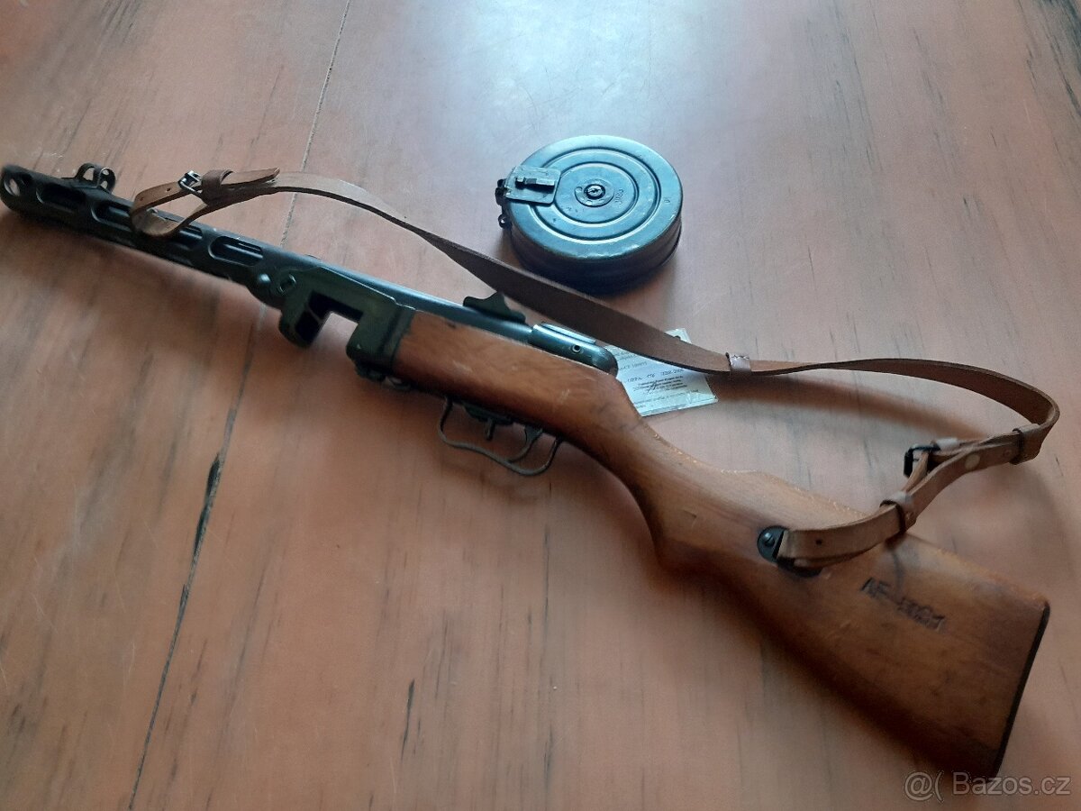 Znehodnocený samopal ppš 41 MPPS - 10