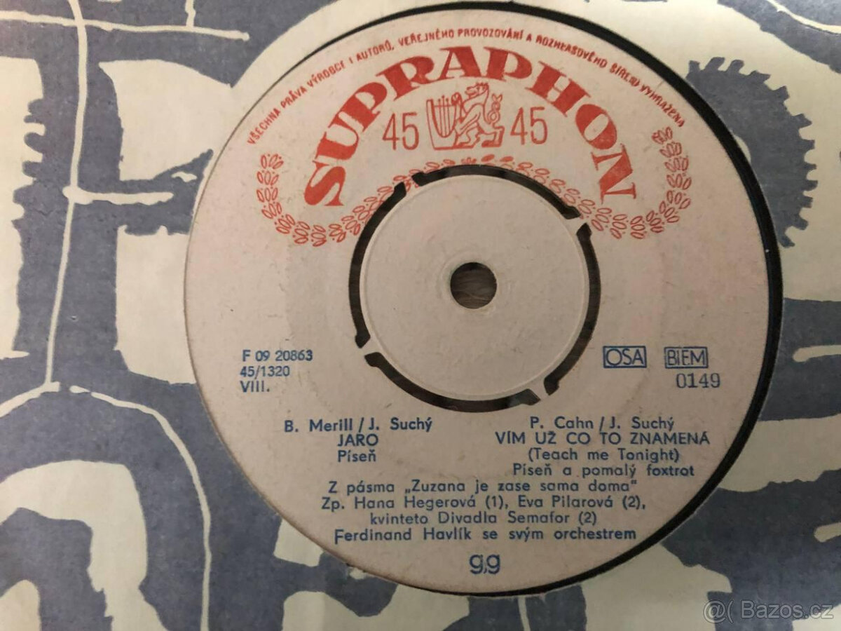 LP Gramofonové desky 55 Ks Mix - (i po kuse) (Sada 01) - 10