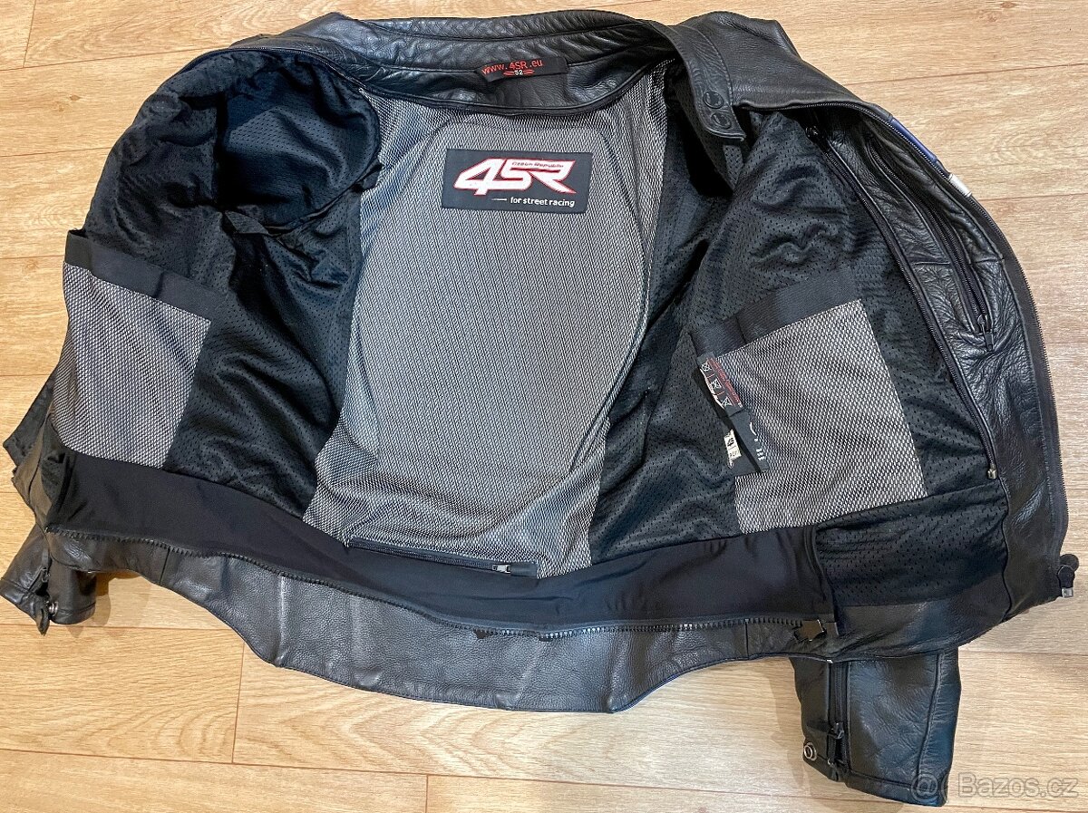 Kožená dvojdílná kombinéza 4SR - 10