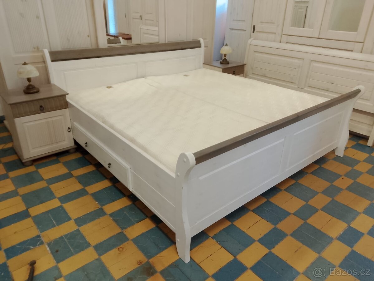 KOMPLETNÍ LOŽNICE HELSINKI ZAŠUPOVACÍ SKŘÍŇ - 10