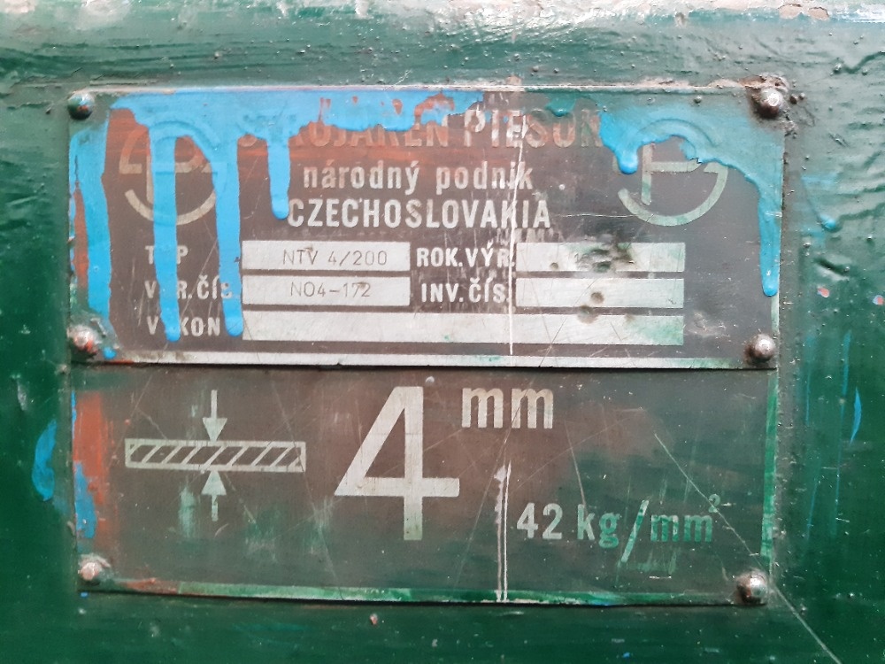 Nůžky na plech (tabulové nůžky) - 10