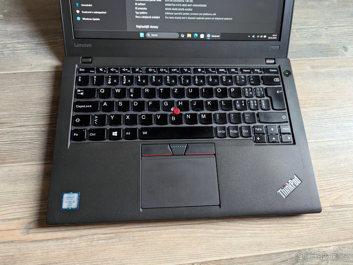 Lenovo Thinkpad X260 i5 včetně dokovací stanice Lenovo - 10
