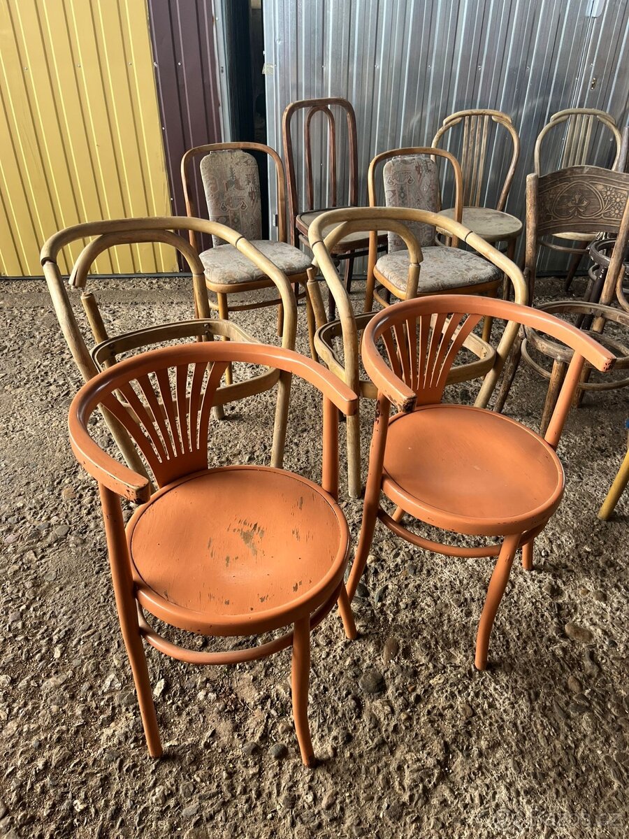 Staré Thonet židle - 10