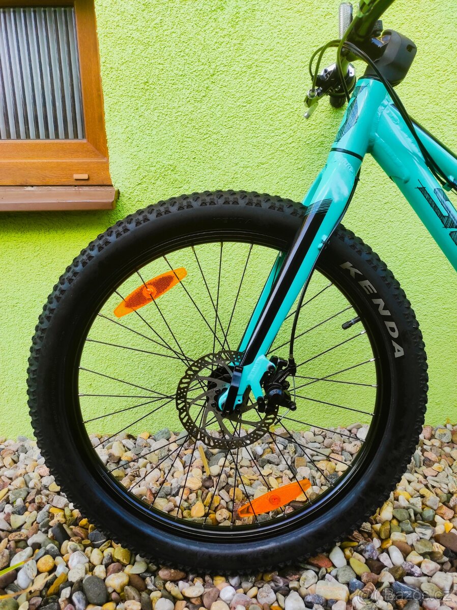 Značkové dětské kolo Scott Roxter 24" disc teal blue - 10