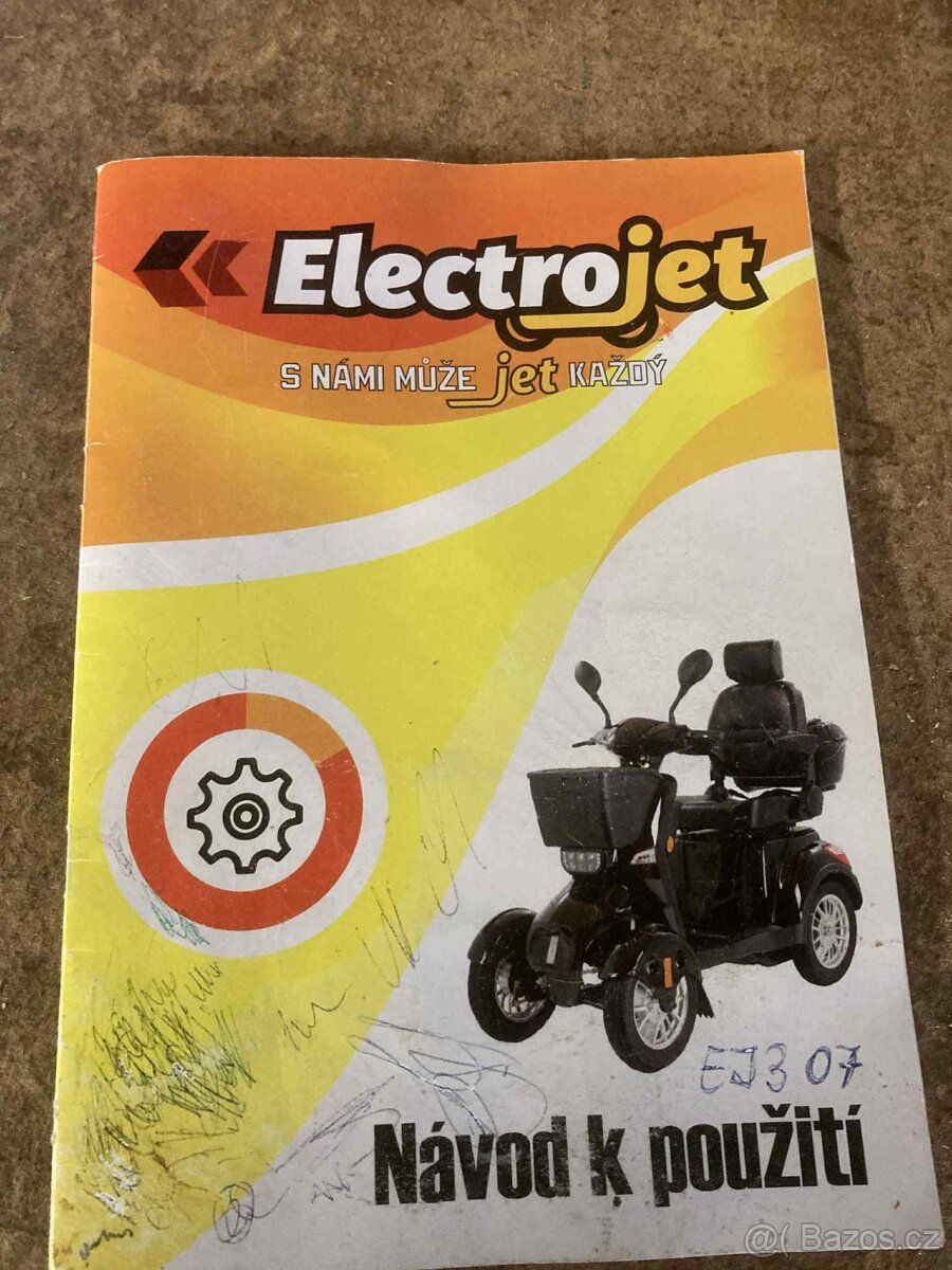 Elektrická tříkolka Electrojet pro seniory - 10