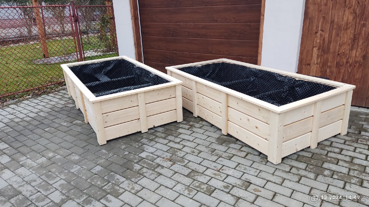 TRUHLÍKY, vyvýšené záhony... Turbo, 50,100... - 10