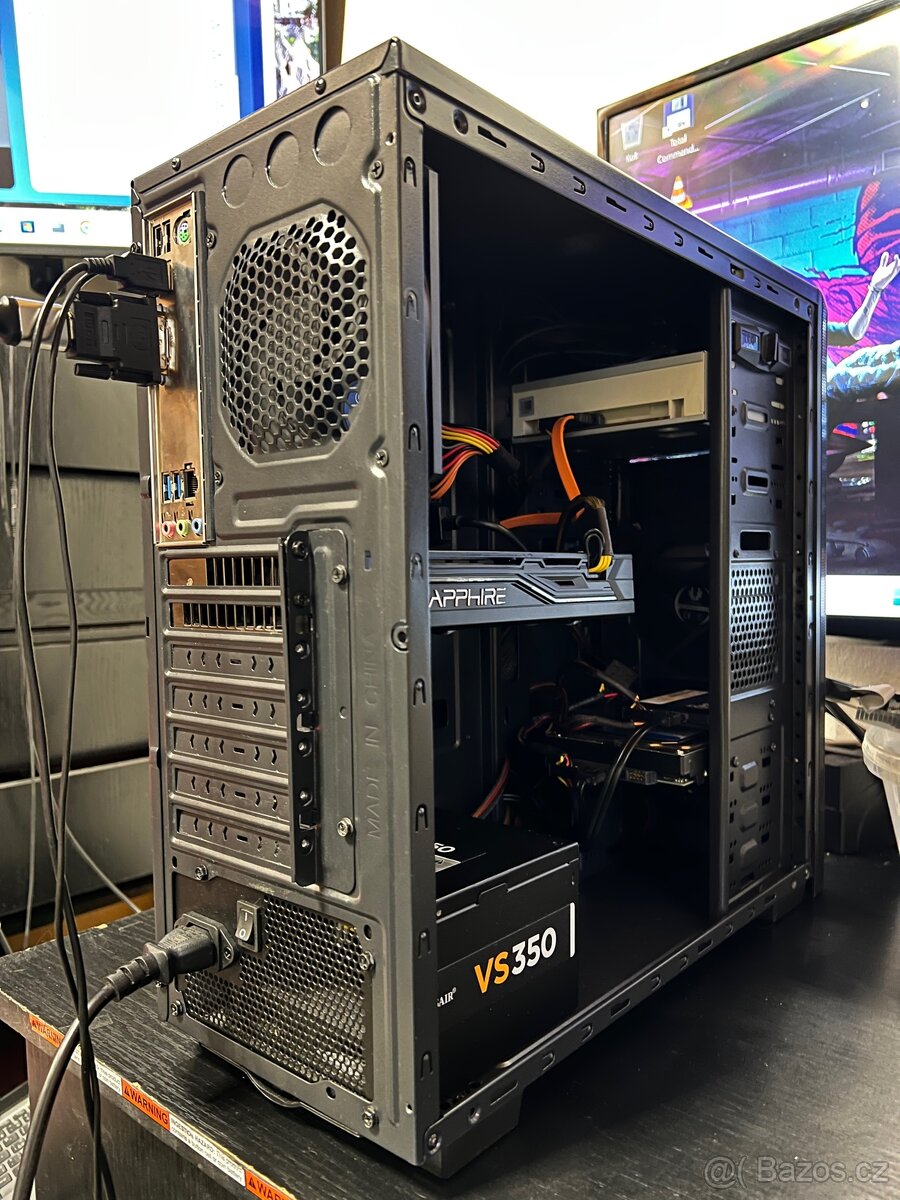 Herní I5 6500 až16GB DDR, SSD+ HDD, RX 470 4GB Win 11 - 10