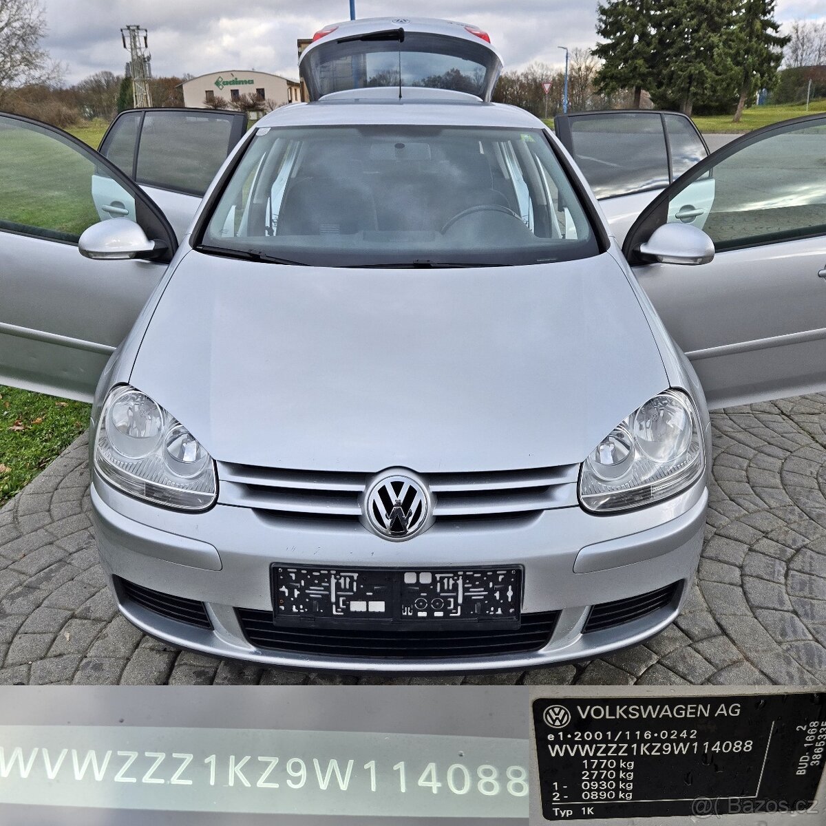 VW GOLF V 1,4 16v 59 kW / 80 PS TABLET, KLIMA, ALU, TOP - 10