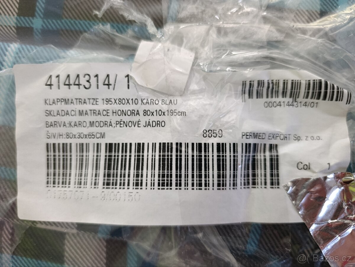 Pěnová skládací matrace - 10