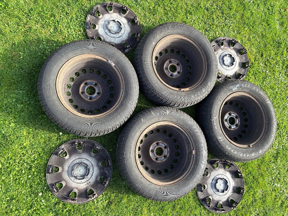 VW kola 6J15H2 ET47 s pneu 195 65 R15 - 10