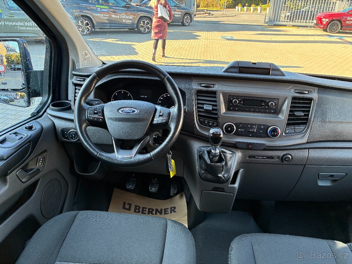 Ford Transit Custom 2.0-77kW MHEV L2 DPH ČR 1MAJITEL 6MÍST - 10
