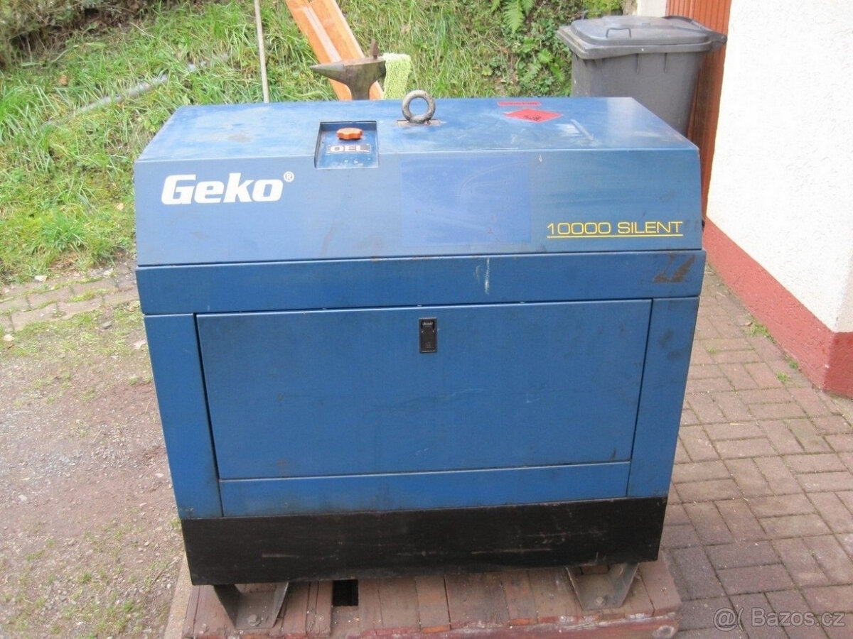 Generátor, elektrocentrála, diesel, Geko - 10