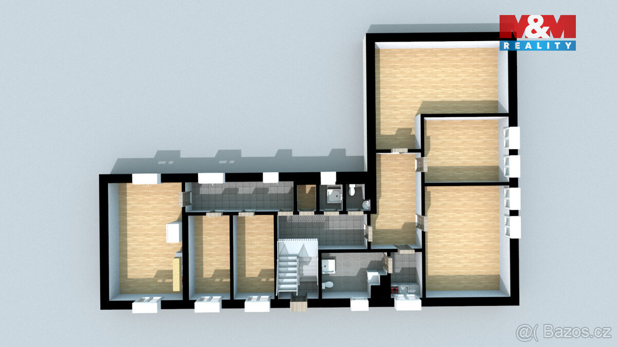 Prodej nájemního domu, 388 m², Jablonec nad Nisou,ul. Sokolí - 10