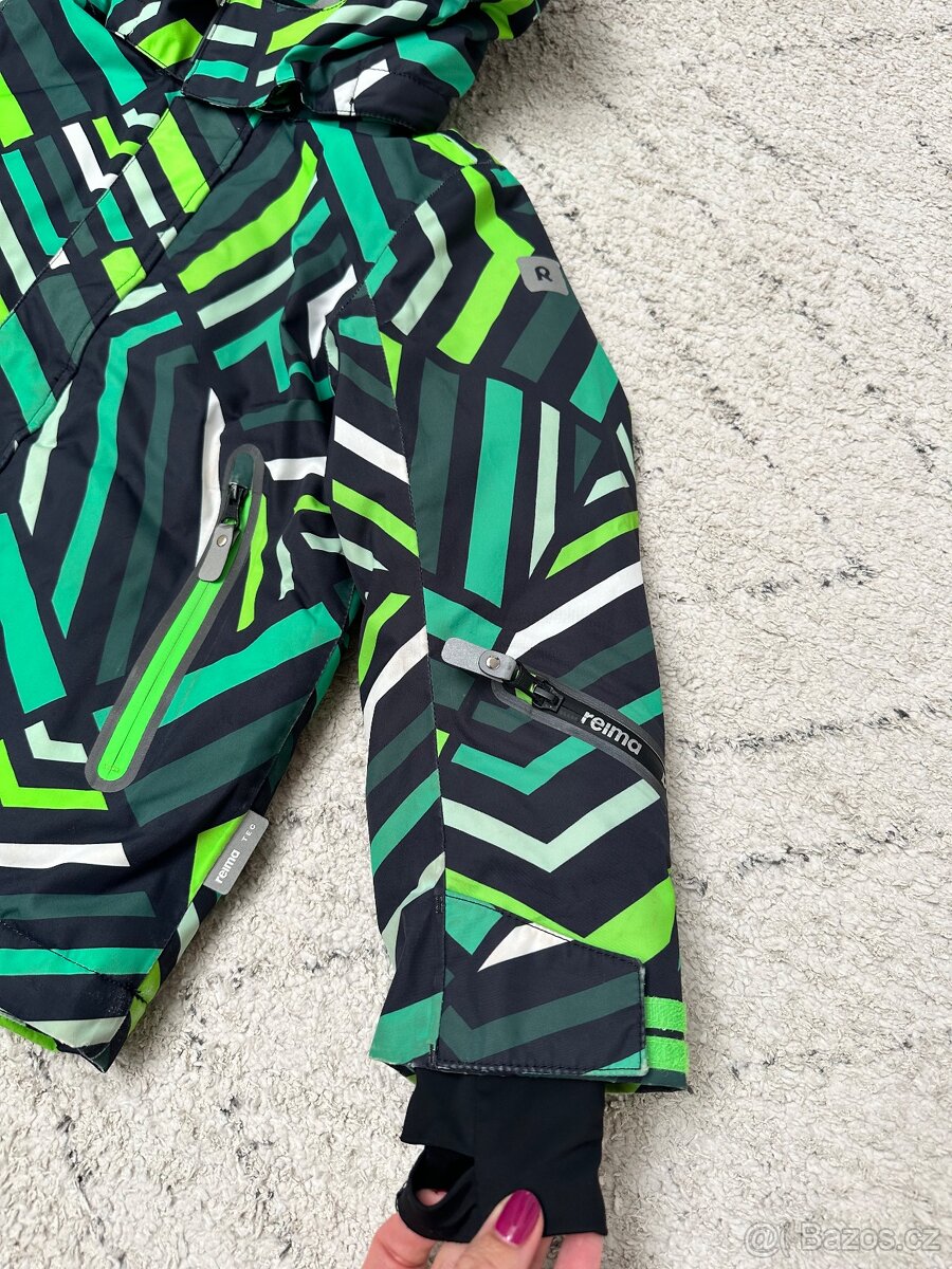 Dětská zimní i lyžařská bunda Reima Kairala vel 116 pro 6 le - 10