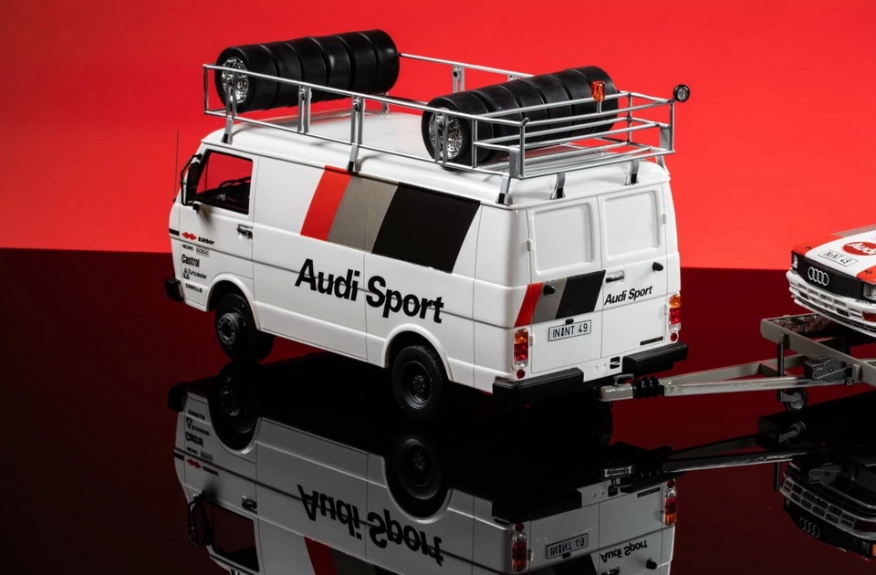 Set Rallye VW LT35 + Audi Quattro A2 1983 1:18 OttoMobile - 10