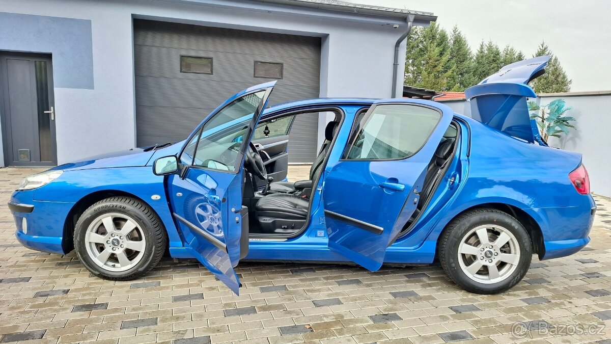 Peugeot 407 2,0 HDI - 100kw. PĚKNÝ STAV - NOVÁ STK - 10