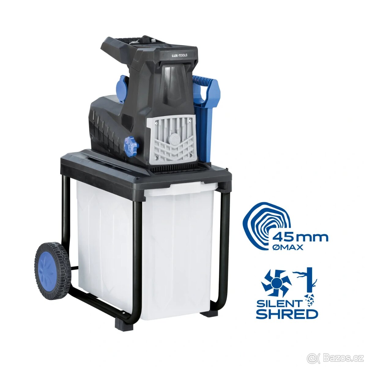 LUX Elektrický tichý válcový drtič E-LH-2800/45B, 2 800 W - 10