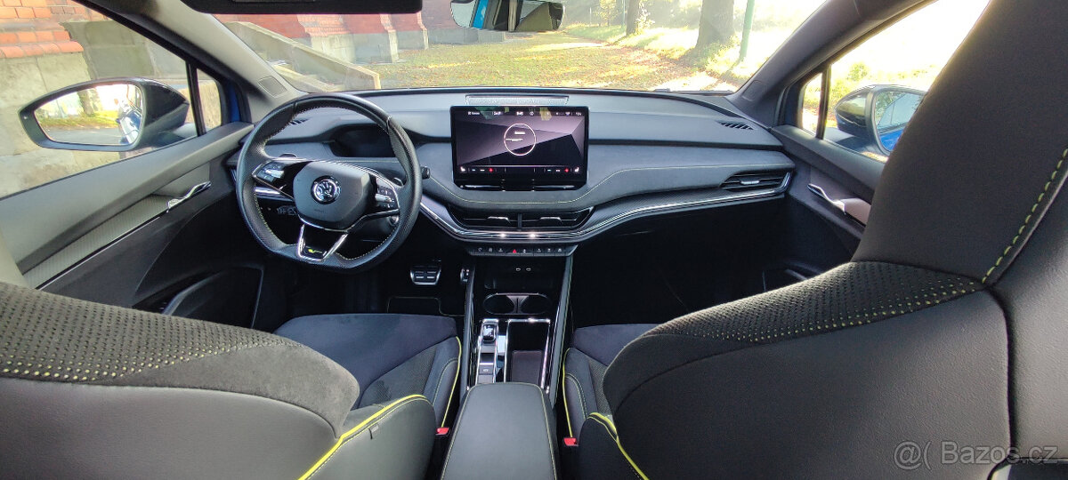 Škoda Enyaq VRS 220kW IV 82kWh, v tovární záruce, odp DPH - 10