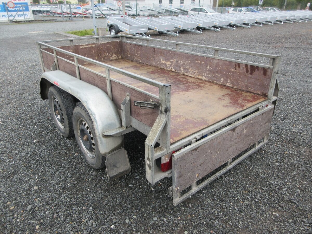Bazarový dvouosý přívěs LPA N2 2,50x1,27/0,30 RE - 10