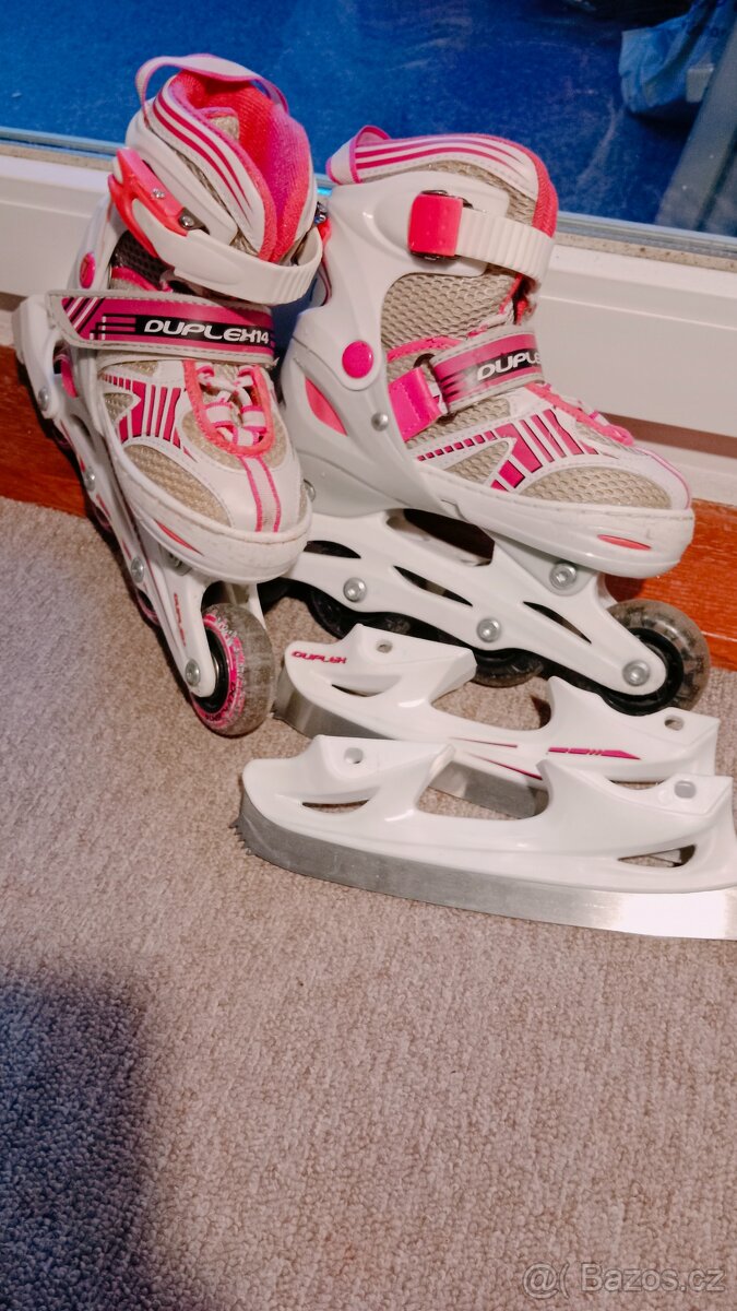 Nastavitelné brusle Duplex 2v1 - 10