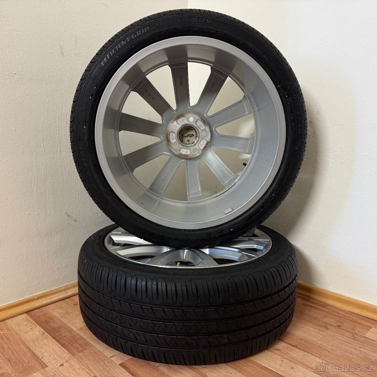 VOLVO V90 5x108 R20 ET42,5+LETNÍ 245/40R20 7,5mm - 10