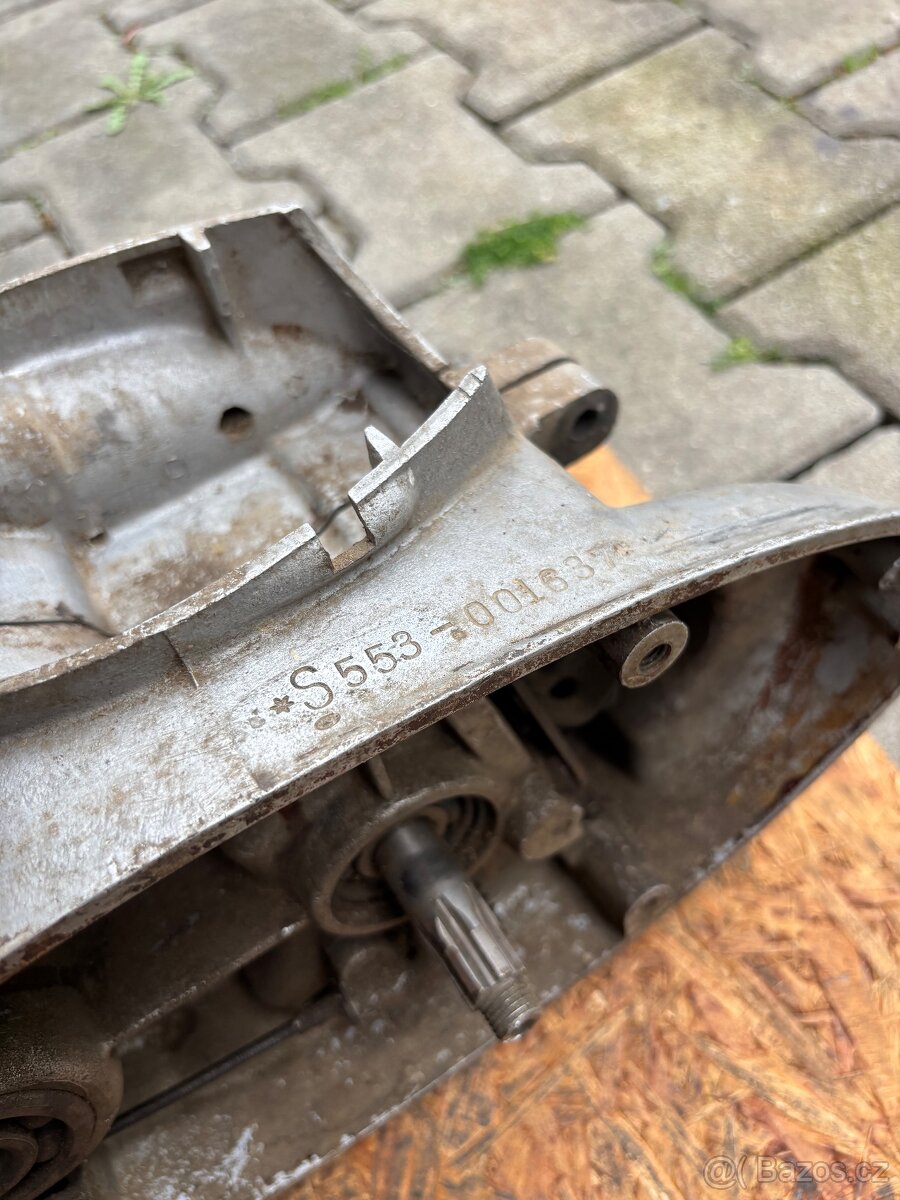 Jawa 250 libeňák - základ motoru - 10