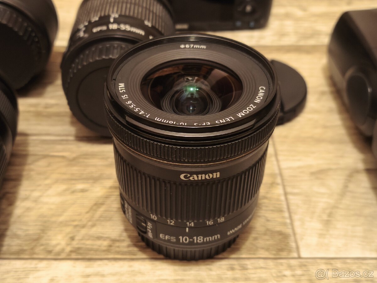 Canon EOS 100D + 4× objektiv + blesk Godox (11k snímků) - 10