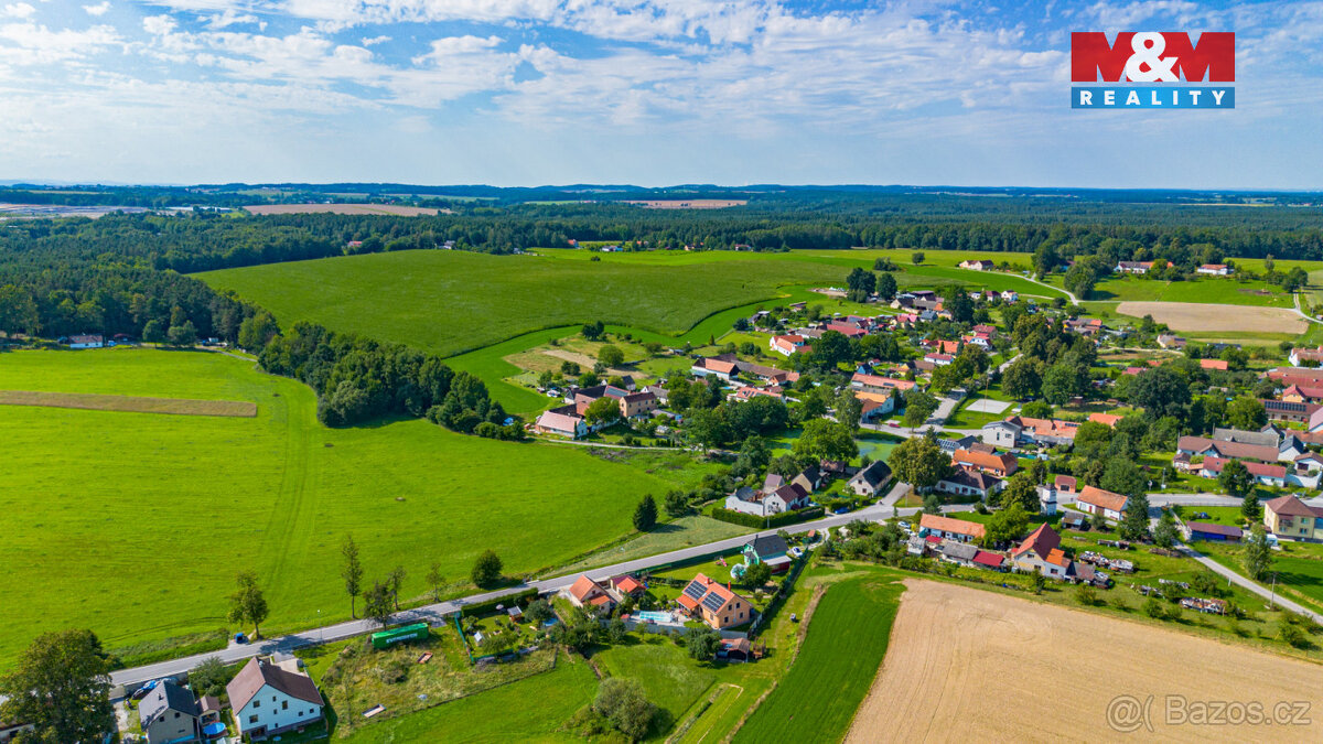 Prodej pozemku k bydlení, 3156 m², Vrcov - Borovany - 10