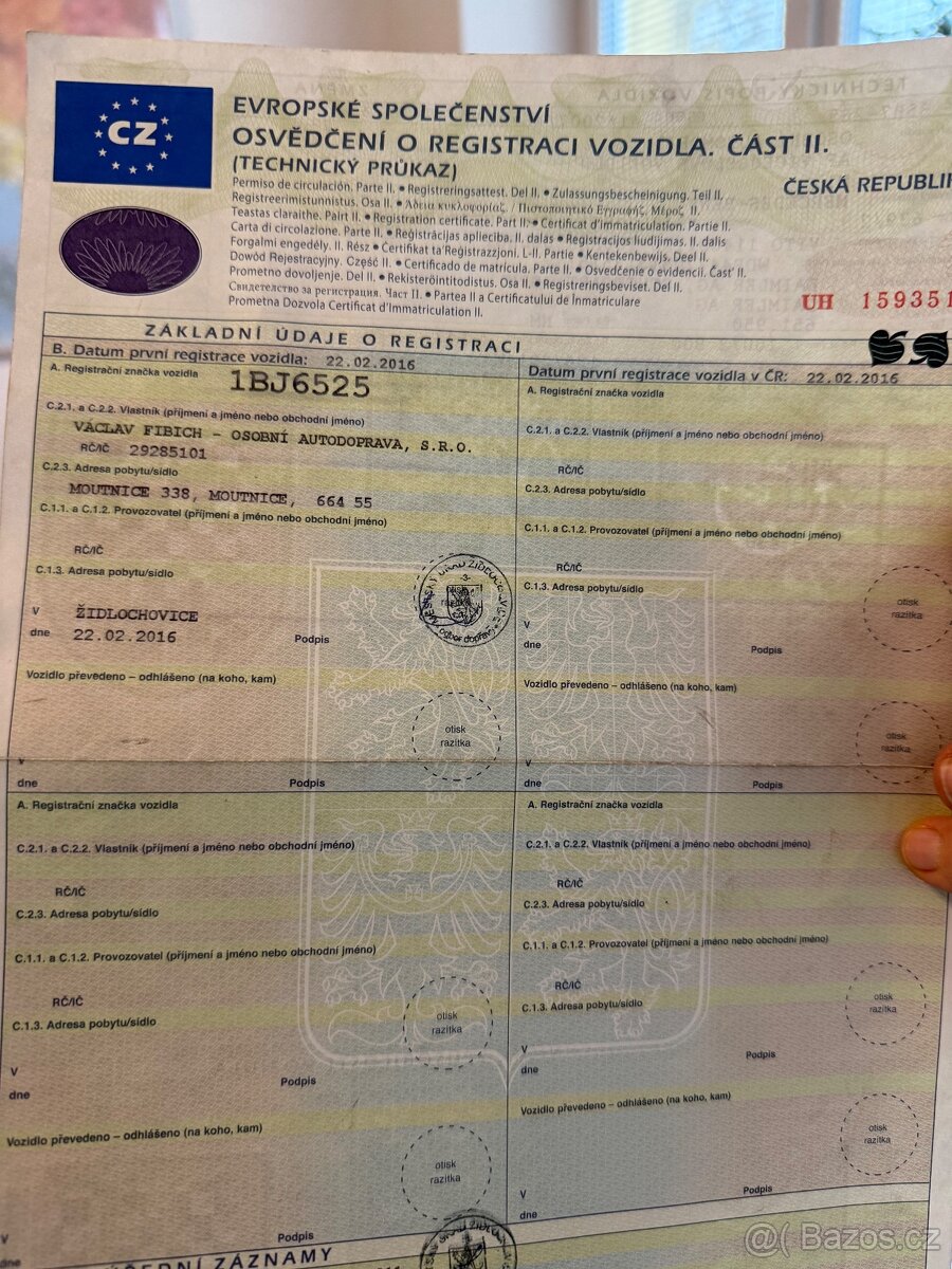 Mercedes-Benz Vito 114 XL Tourer – 9 míst, - 10