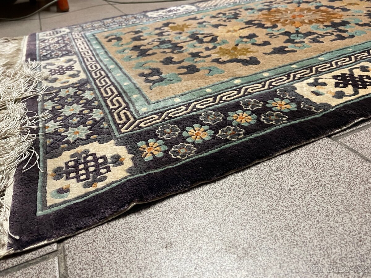 Čínský hedvábný luxusní koberec TOP 170x90 - 10