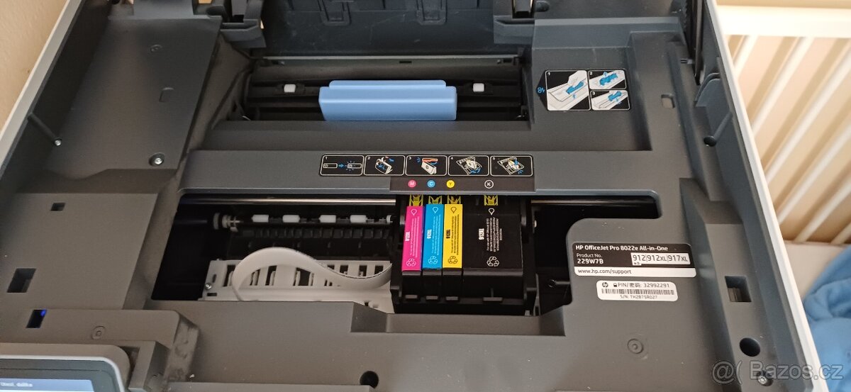Tiskárna HP OfficeJet Pro 8022e - 10