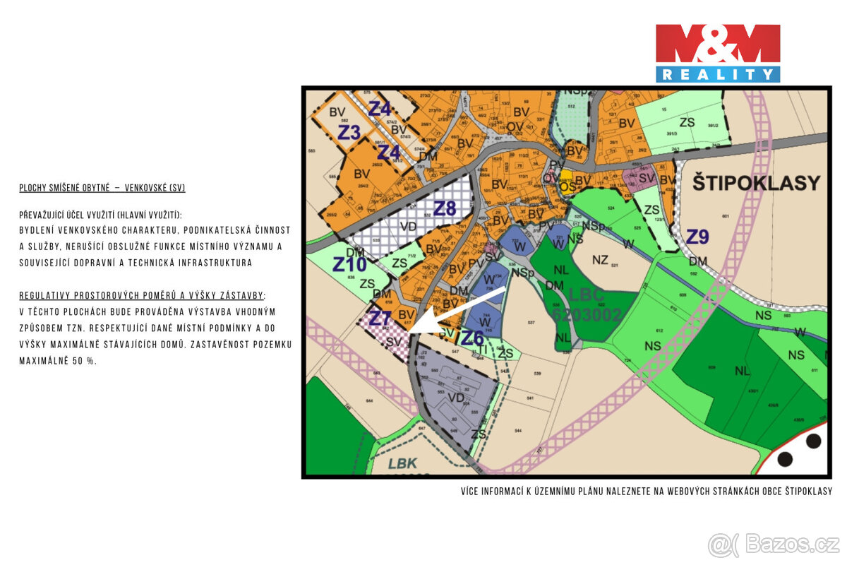 Prodej pozemku k bydlení, 1170 m², Štipoklasy - 10