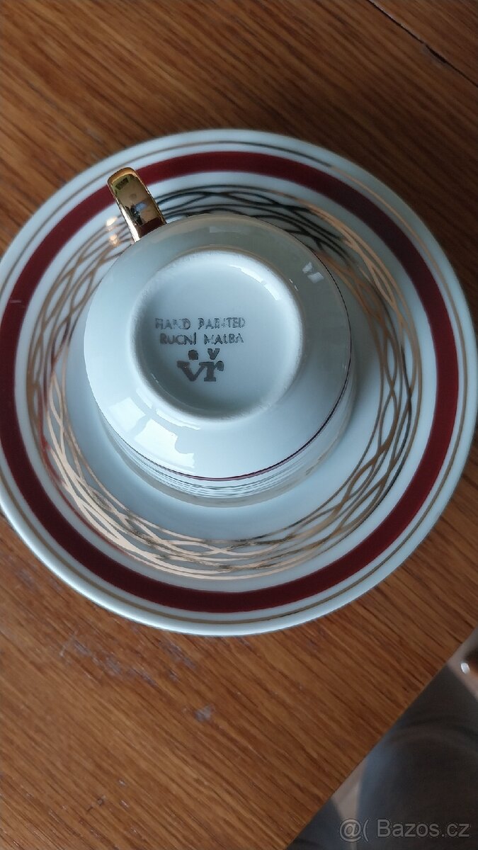 Československé hrnky, kompotové misky, šálky,džbán - 10