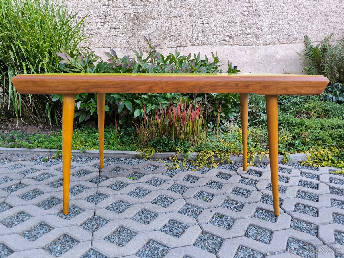 Retro konferenční stolek J. Jiroutek - Brusel - 10