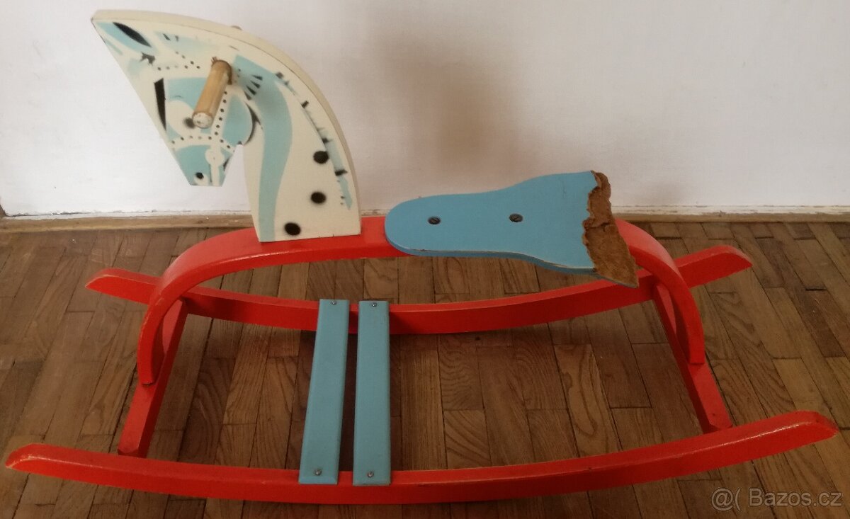 Kočárek/kočárky, houpací kůň/koně - retro - 10
