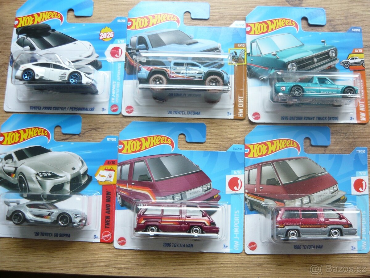AUTÍČKA HOT WHEELS - 10