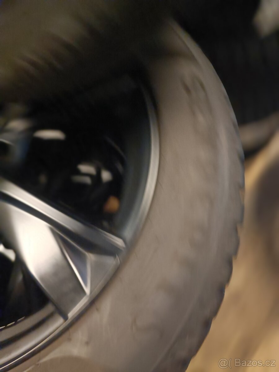 Alu kola 5x112r18 Škoda Kodiaq černý mat - 10