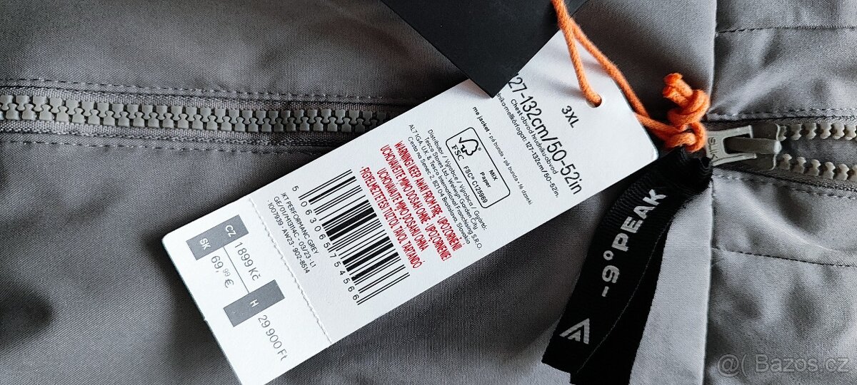 Pánská zimní bunda 3XL PEAK - 10