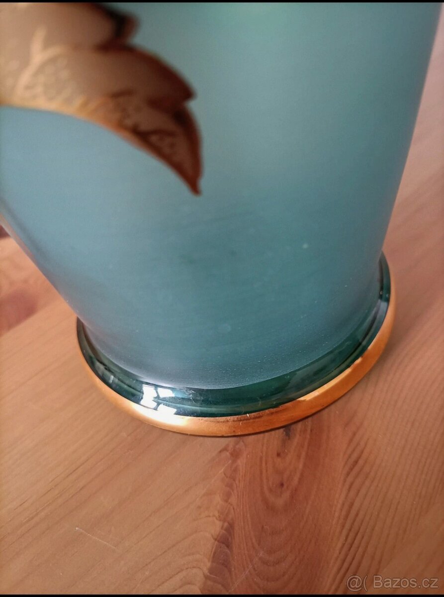 Skleněný servis, džbán, skleničky - 10