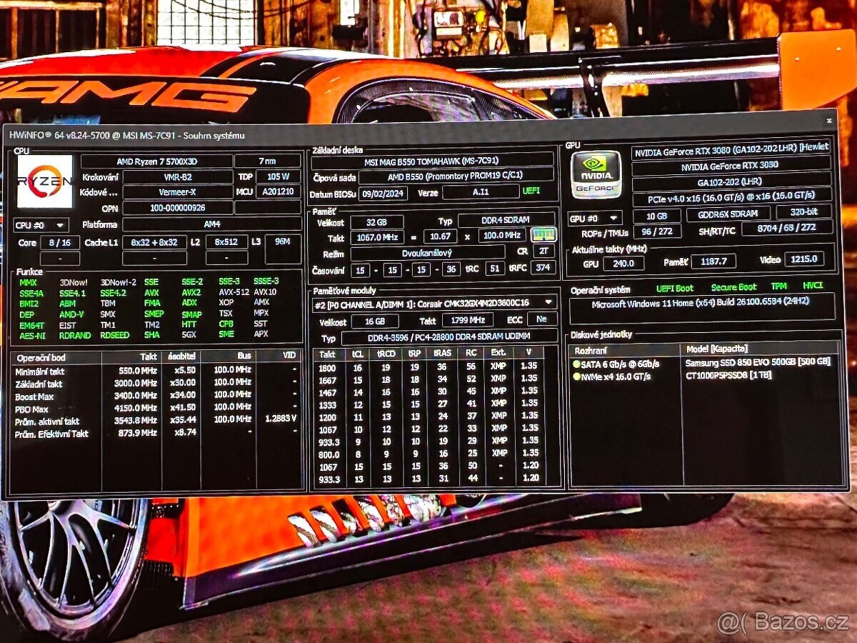 💻 Špičkové herní PC + mechanická klávesnice -myš - 10