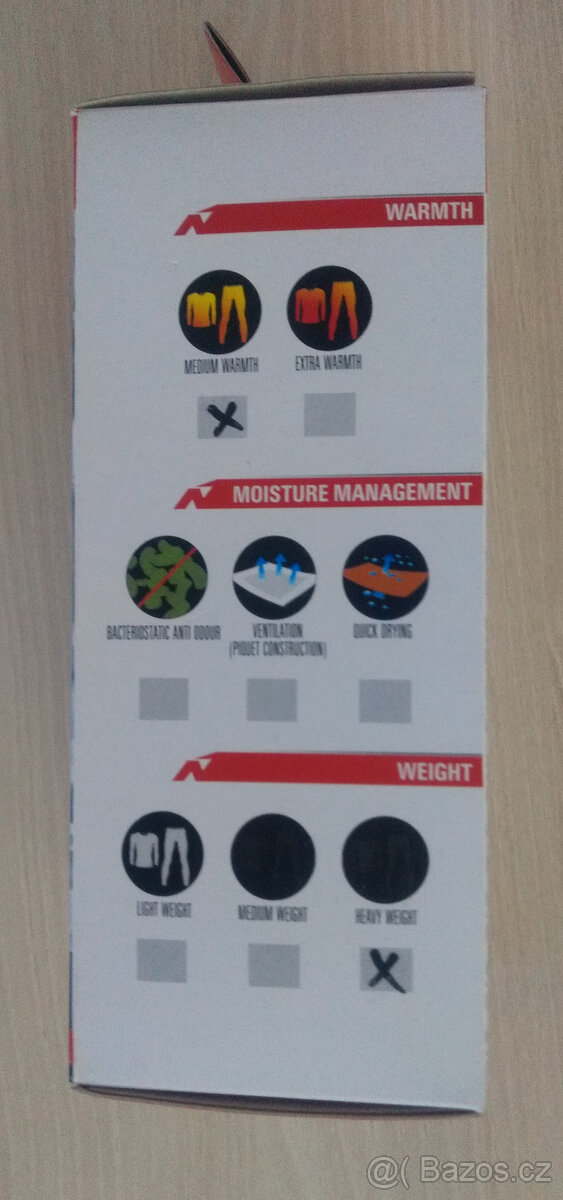 NOVÉ funkční termoprádlo Nordica Freeski Woman Top (M + L) - 10