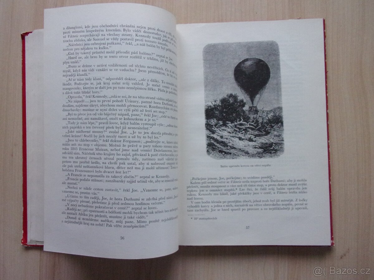 KOMIKS - MODRÁ PĚTKA, J. VERNE - PĚT NEDĚL V BALONĚ - 10