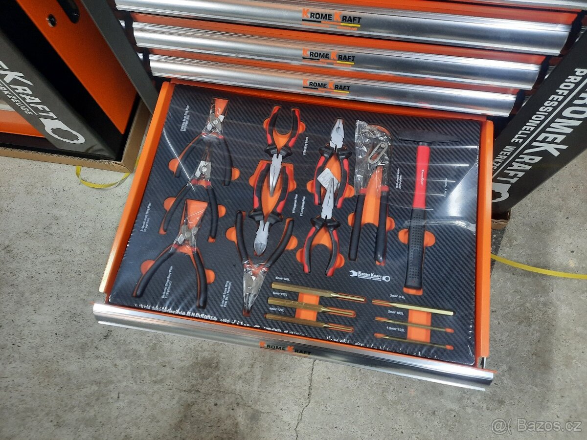 Dílenský vozík - 8 plných šuplíku - 10